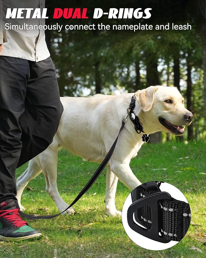 Joytale Airtag Dog Collar, Reflective Pet Collar - Image 4