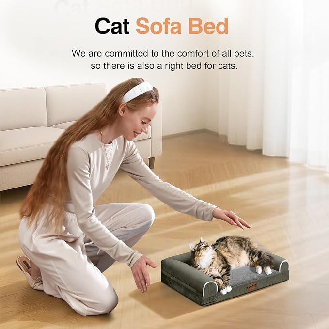 Small Dog Bed Orthopedic Washable: Beds Bolster Small Sized Dogs Cats Bed Egg - Image 3
