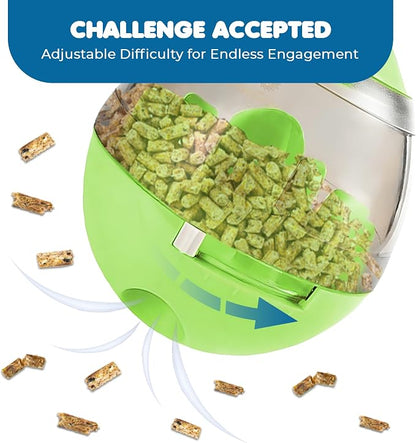 SunGrow Puppy, Small Dog Breeds, and Cat Treat Ball, Slow Pet Feeder, Boredom - Image 3