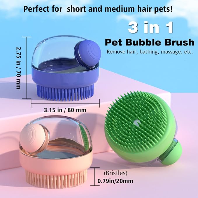 Dog Bath Scrubber Brush - Image 2
