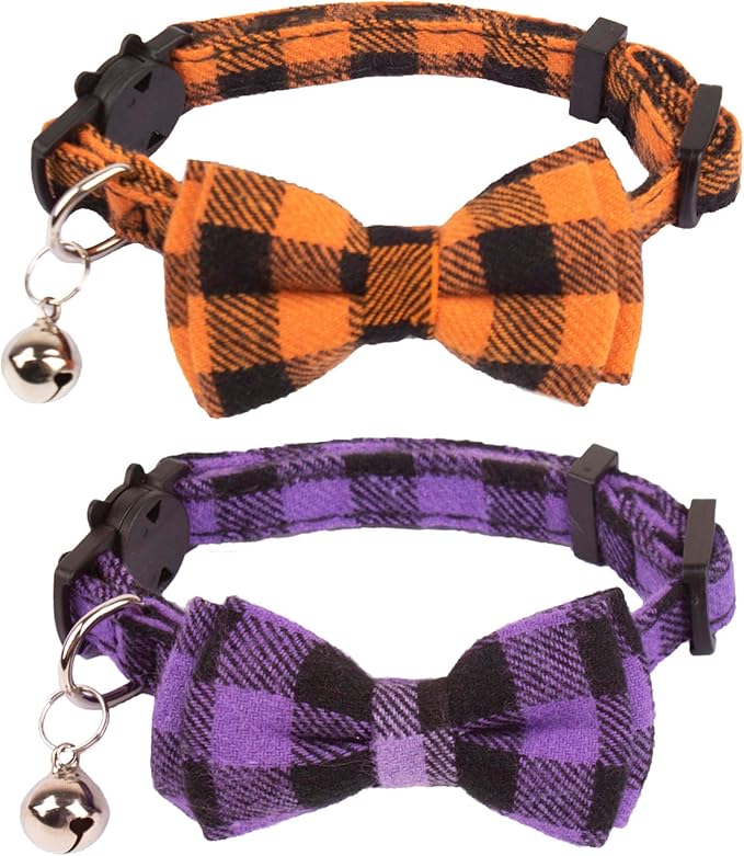 ADOGGYGO Halloween Cat Collars Breakaway by ADOGGYGO