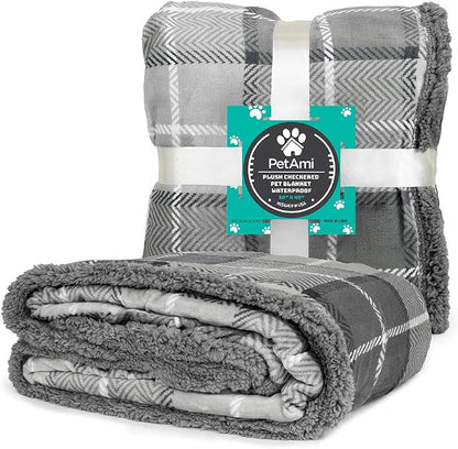 PetAmi Waterproof Dog Blanket for Small Medium Dog Puppy Cat Throw for Couch - Image 8
