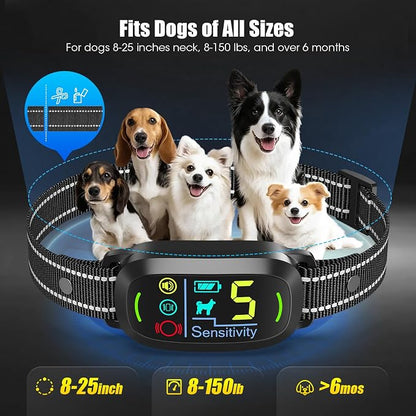 Smart AI Bark Collar for Large Medium Small Dogs, Anti Barking Device - Image 6