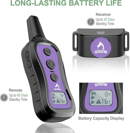PATPET Dog Training Collar Dog Shock Collar - Image 6