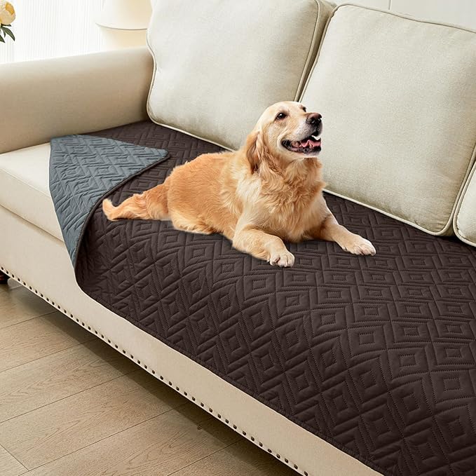 hyha Waterproof Dog Blanket, Soft Pet Bed Blankets, Waterproof Sofa Couch Cover by hyha