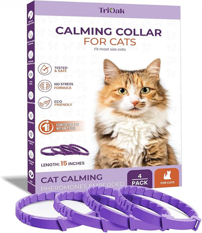 Pheromone Calming Collar for Cats: Breakaway Cat Calming Collar for Anxiety by TotalPetCare