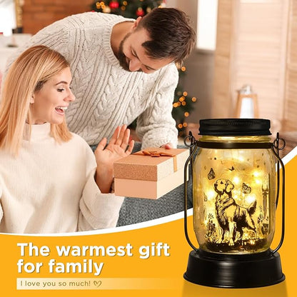 Golden Retriever Gifts for Women/Men Golden Retriever Solar Lanterns Dog Mom - Image 6
