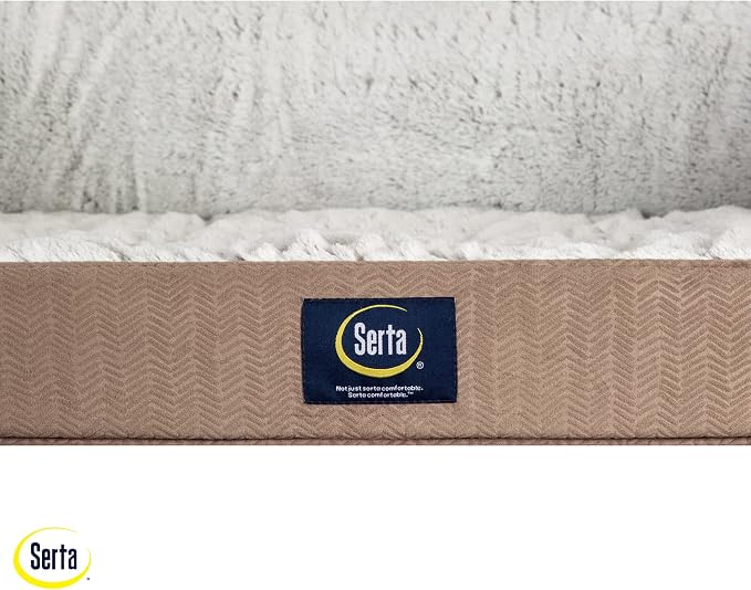 Serta Orthopedic Quilted Couch Dog Bed - Image 7