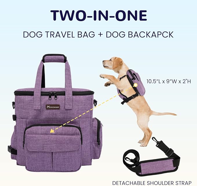 Modoker Dog Travel Organizer Carriers - Image 2