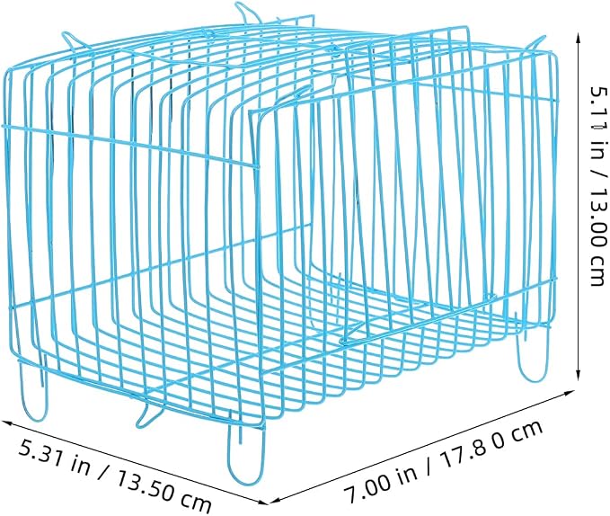 POPETPOP Travel Carrier for Birds, Iron Bird Travel Carrier Cage, Portable - Image 4