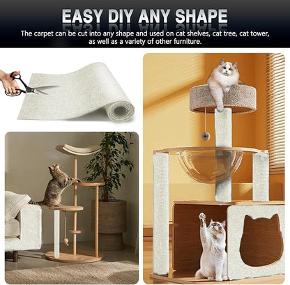 2Pack Total 78.7"x15.8" Cat Scratch Mat - Image 6