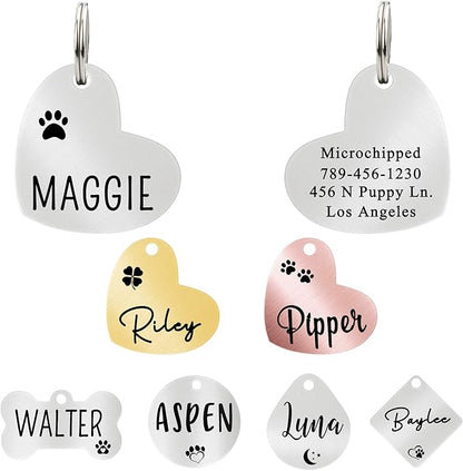 Ultra Joys Custom Personalized Pet ID Tag by UltraJoys
