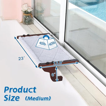 Zakkart Easy Seat Cat Perch for Window Sill - Image 5