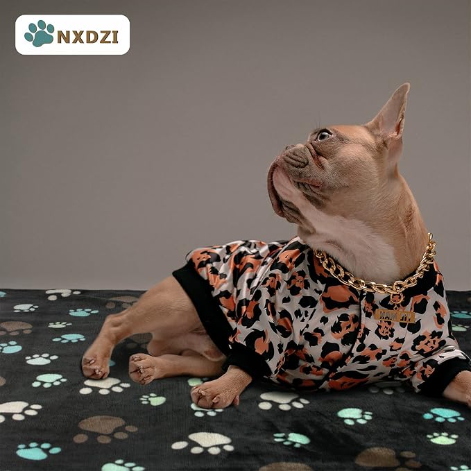 Dog Blankets for Large Dogs, 3 Pack Blanket Washable 41" x 31", Fuzzy Soft Pet - Image 4