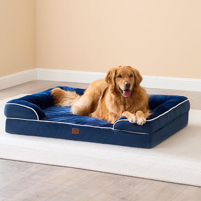 EHEYCIGA Orthopedic Dog Beds for Large Dogs, Waterproof Memory Foam Large Dog - Image 9