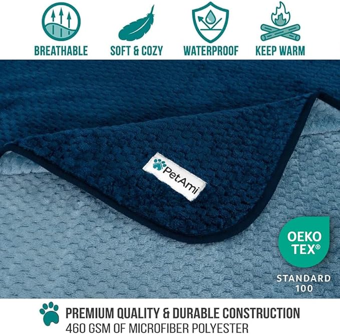 PetAmi Waterproof Dog Blanket, Leakproof XL Pet Blanket - Image 3
