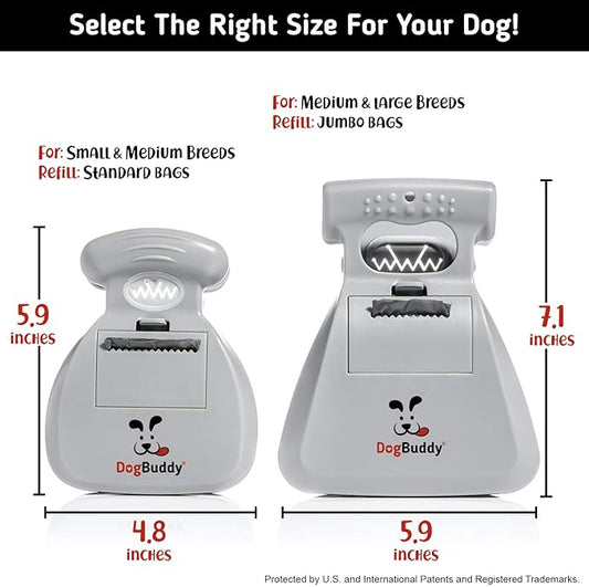 DogBuddy Pooper Scooper, Portable Dog Pooper Scooper, Poop Scooper - Image 2
