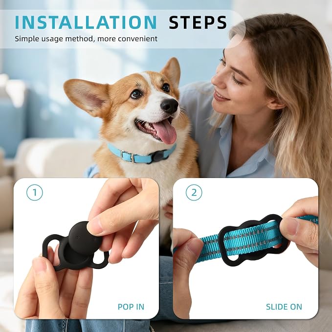 Google Android GPS Dog Collar, Mini Dog GPS Tracker, Smart Pet Activity Tracker - Image 4