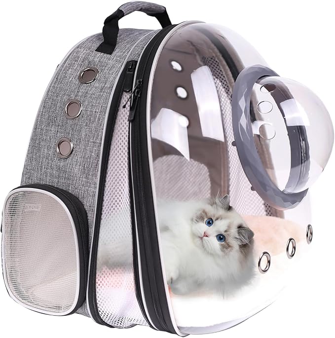 Front Extension Cat Backpack Carrier, Pet Travel Backpack - Image 6