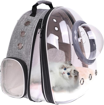 Front Extension Cat Backpack Carrier, Pet Travel Backpack - Image 6