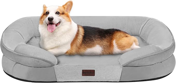 Dwanton Orthopedic Dog Bed for Medium Dogs by DWANTON