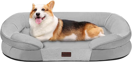 Dwanton Orthopedic Dog Bed for Medium Dogs by DWANTON