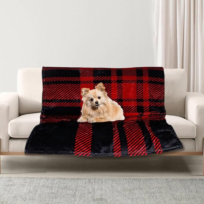 Premium Soft Dog Blanket Washable by Gowyeg
