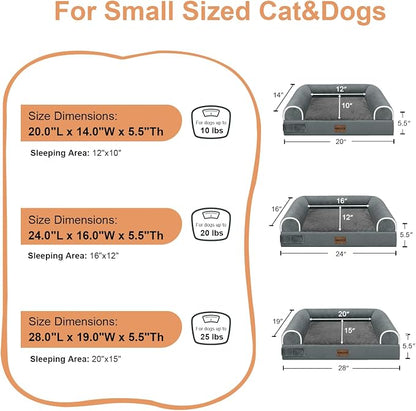 Small Dog Bed Orthopedic Washable: Beds Bolster Small Sized Dogs Cats Bed Egg - Image 6