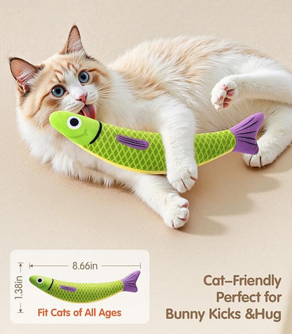 PetBusy Cat Toys with Interactive Soft Chew Kicker Cat Toys - Image 4