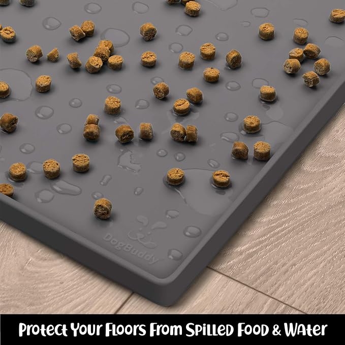 DogBuddy Dog Food Mat – Waterproof Dog Bowl Mat - Image 7