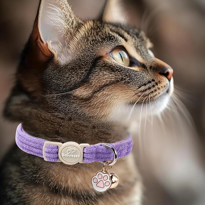 2 Pack Corduroy Cat Collars - Image 5