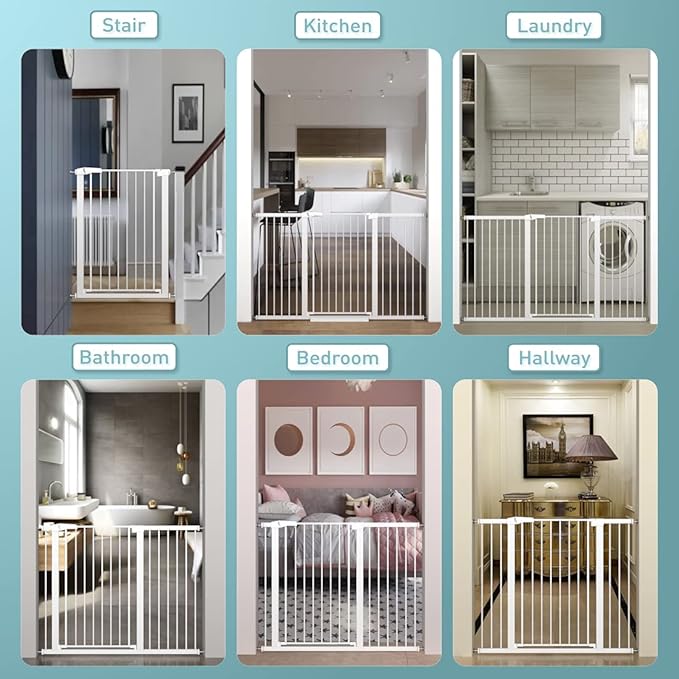 Fairy Baby 38" Extra Tall Baby Gate - Image 8