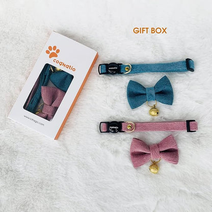 Safety Quick Release Cat Collars, Soft Kitten Collars - Image 2