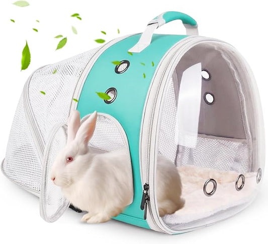 Back Expandable Backpack for Small Animals, Portable Travel Bag Breathable Pet by LightUpYourPetsLife