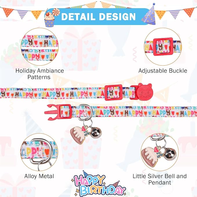 SCENEREAL Birthday Cat Collar - Image 4