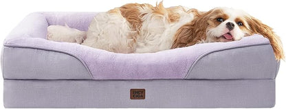 EHEYCIGA Orthopedic Dog Bed for Large Sized Dog, Waterproof Liner & Washable by EHEYCIGA