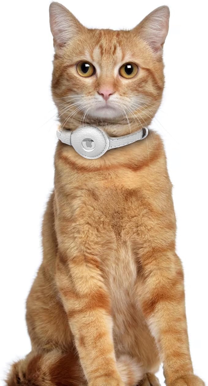 OOPSDOGGY Leather AirTag Cat Collar - Image 6