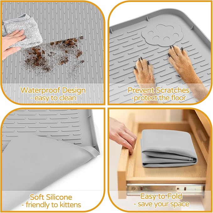 Lanstics Dog Food Mat, Floor Protection - Image 3