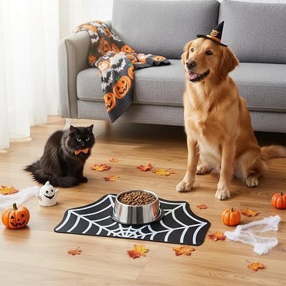 Pet Mat for Food and Water, Absorbent Non-Slip Quick Dry Dog Food Mat for Dog - Image 2