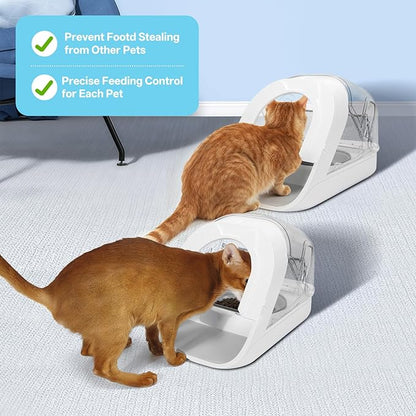 Front Cover for Automatic Micro Chip Pet Feeder, Prevent Pets Competing for - Image 3