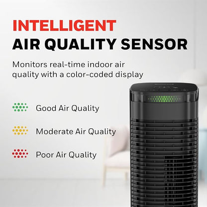 Honeywell HEPA Air Purifier for Home, 990 Ft² Rooms in 1 hour, HEPA Filter - Image 6
