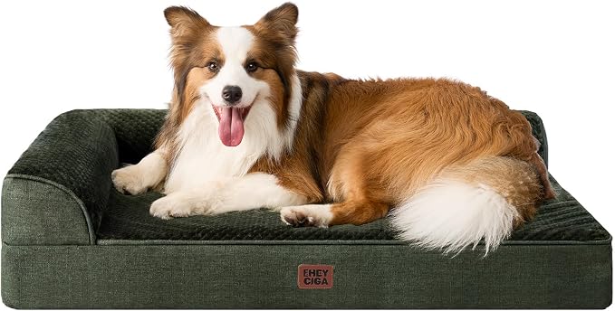 EHEYCIGA XL Dog Bed Memory Foam by EHEYCIGA