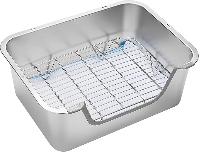 Stainless Steel Sifting Litter Box - Image 3