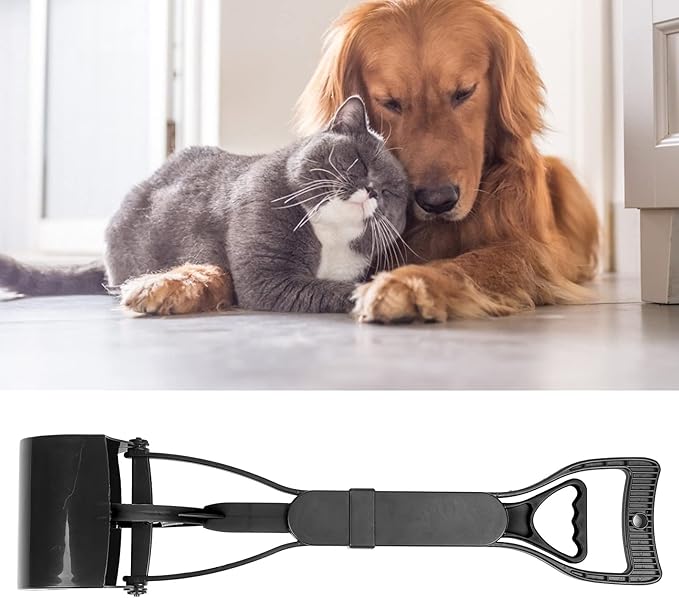 Pet Pooper Scooper, Long Handle Folding Poop Scoop, Stable Jaw Scoop Easy - Image 9