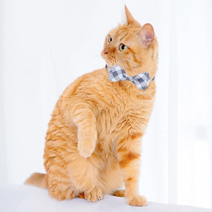 Breakaway Cat Collar with Removable Bow Tie and Bell, Cute Multi-Style Patterns - Image 6