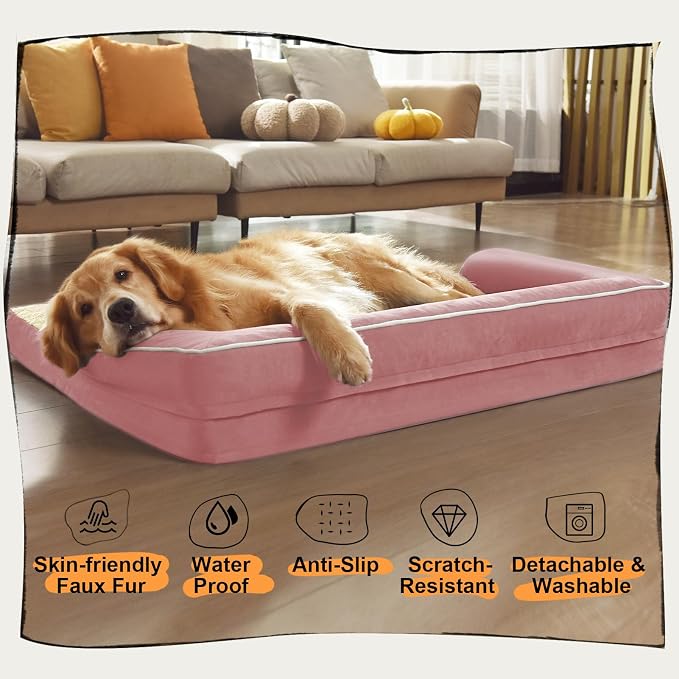 Small Dog Bed Waterproof Orthopedic Dog Beds - Image 6