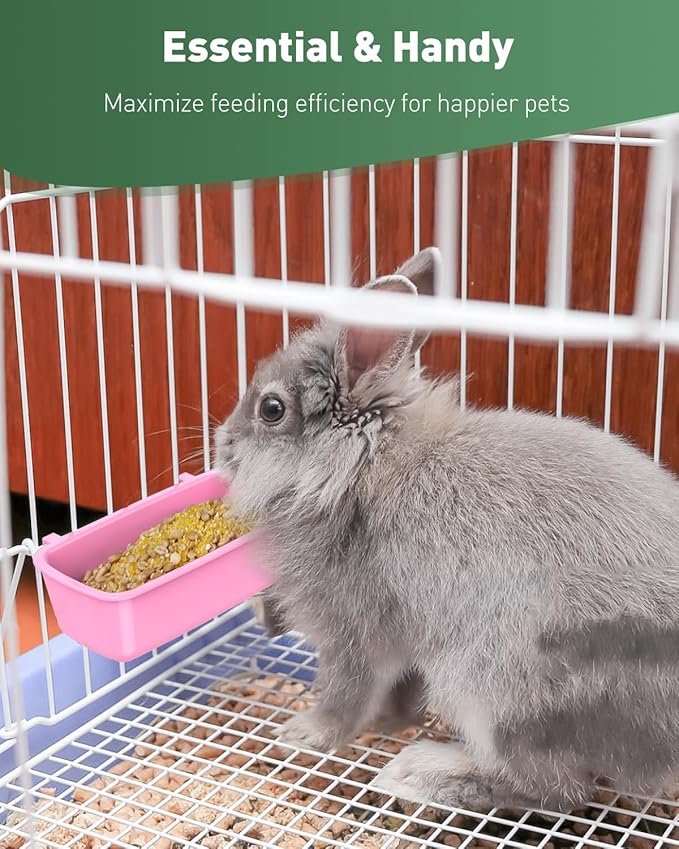 Pawfly Hanging Feeder, Food and Water Container, Feeding Dishes Coop Cups - Image 5