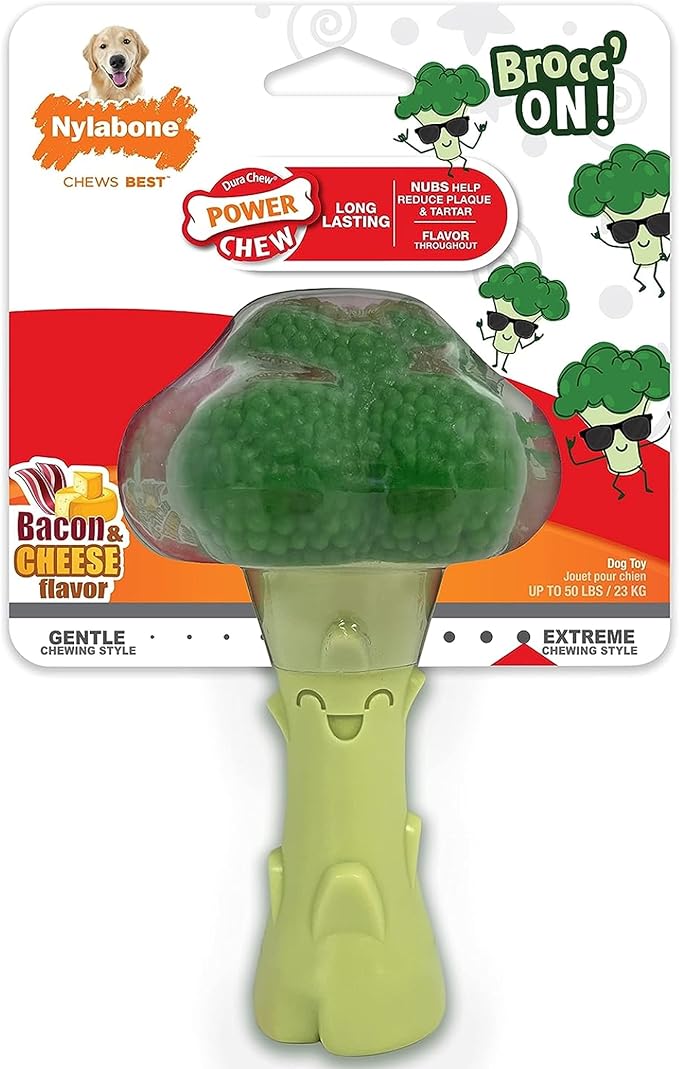 Nylabone Broccoli Power Chew Toy - Image 14