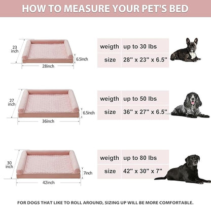 BFPETHOME Dog Beds for Large Dogs, Orthopedic Dog Bed for Medium Large Dogs - Image 6