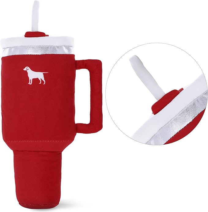 Pup Cup Tumbler Dog Toy – Cute Girl Dog Toy, Valentines & Birthday Gift - Image 7